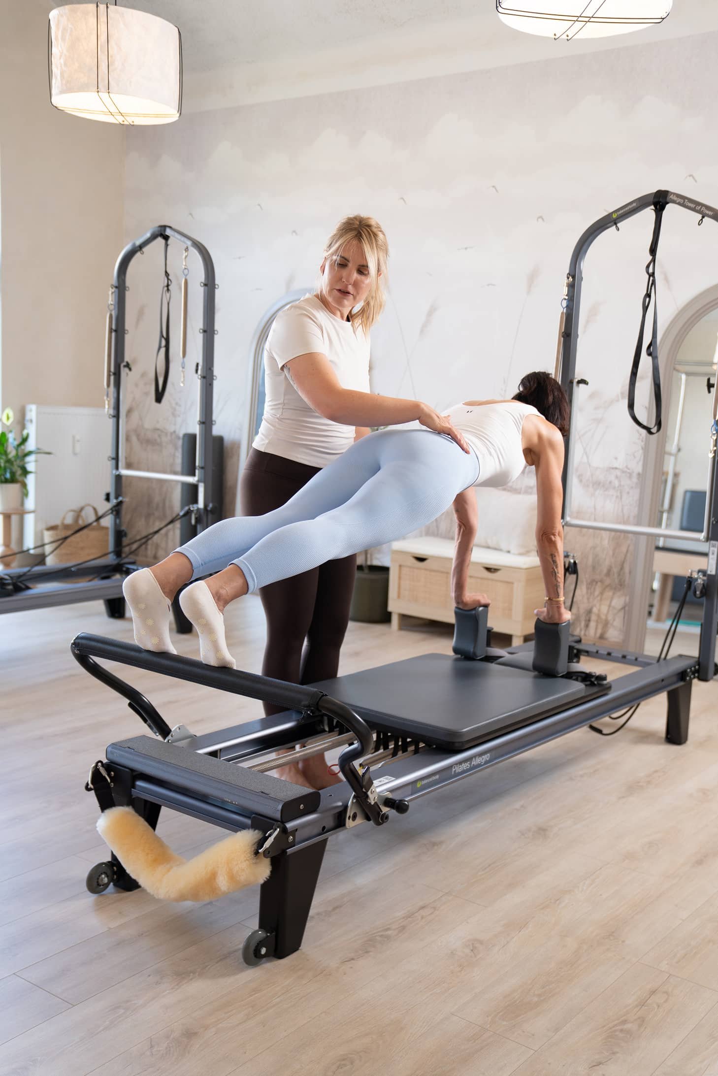 Individuální lekce Pilates na stroji Reformer